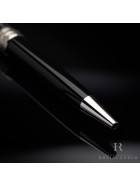 Montblanc Solitaire Stainless Steel Dou&eacute; Classique Ballpoint Pen ID 05020 OVP