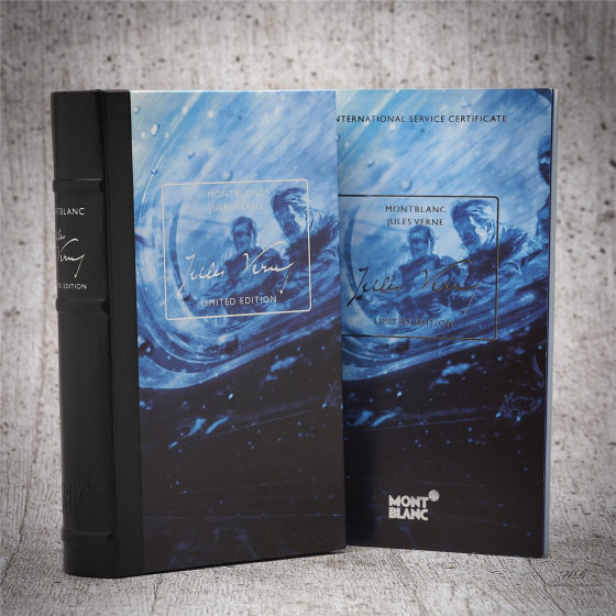 Montblanc Writers Edition von 2003 Jules Verne F&uuml;llfederhalter ID 8492 mit OVP