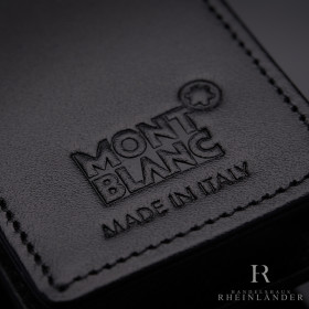Montblanc Meisterst&uuml;ck Edition Siena 2er Leder Etui Pen Pouch Black ID 14311 OVP