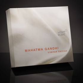 Montblanc Great Characters 2009 Limited Edition Mahatma Gandhi F&uuml;ller ID 105590