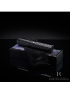 Montblanc Meisterst&uuml;ck Single Pen Pouch Crocodile Style Florence Black ID 30101