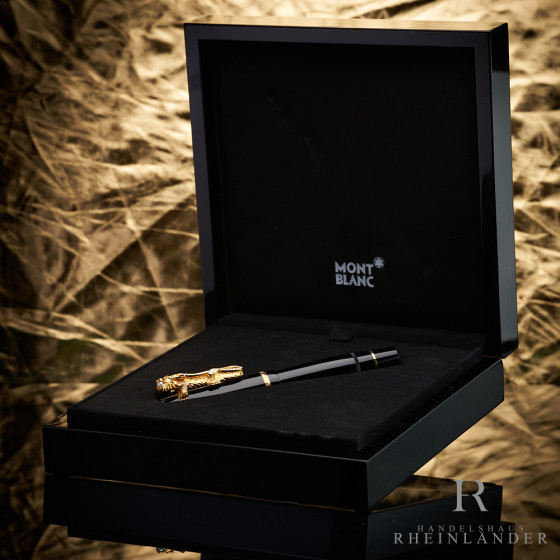 Montblanc Artisan Year of the Golden Dragon Limited Edition 88 Füller 28671 OVP