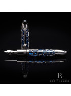 Montblanc Meisterst&uuml;ck Solitaire Blue Hour Skeleton 149 Fountain Pen ID 113035