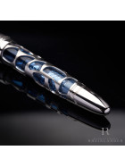 Montblanc Meisterst&uuml;ck Solitaire Blue Hour Skeleton 149 Fountain Pen ID 113035